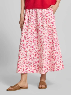 Rozkloszowana spódnica z elastycznym pasem YAS