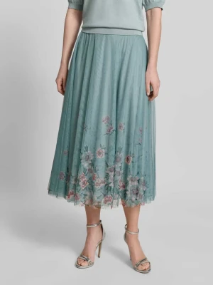Rozkloszowana spódnica z elastycznym pasem Zero