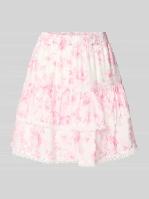 Rozkloszowana spódnica z mieszanka wiskozy model 'BLISS' Vero Moda