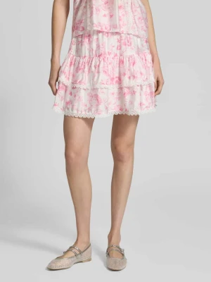 Rozkloszowana spódnica z mieszanka wiskozy model 'BLISS' Vero Moda