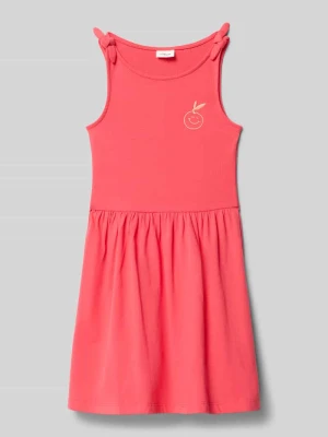 Rozkloszowana sukienka casualowa z mieszanki bawełny s.Oliver RED LABEL