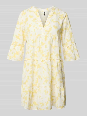 Rozkloszowana sukienka koszulowa z czystej bawełny model 'DICTHE' Vero Moda