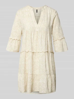 Rozkloszowana sukienka koszulowa z czystej bawełny model 'DICTHE' Vero Moda