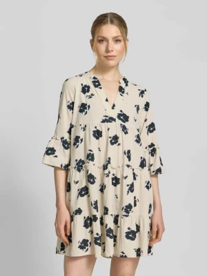 Rozkloszowana sukienka koszulowa z czystej bawełny model 'DICTHE' Vero Moda