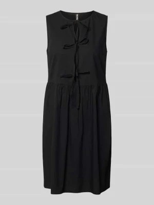 Rozkloszowana sukienka koszulowa z czystej bawełny model 'JOLLY' Pieces