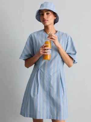 Rozkloszowana sukienka w paski Marc O'Polo