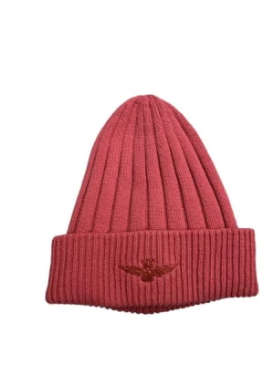 RÓŻOWA BAWEŁNIANA CZAPKA AERONAUTICA MILITARE