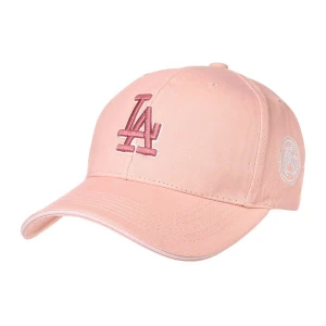 Różowa Czapka z daszkiem baseballówka damska LA regulacja różowy Merg