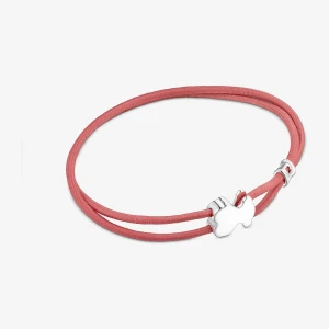 Różowa Elastyczna Bransoletka Sweet Dolls - Tous Rozmiar