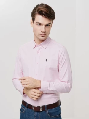 Różowa koszula męska OCHNIK