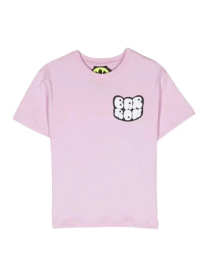 Różowa Koszulka Dziecięca z Uśmiechem Barrow