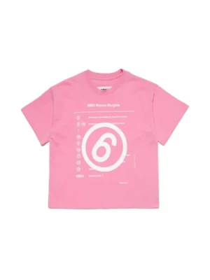 Różowa Koszulka MM6 Maison Margiela