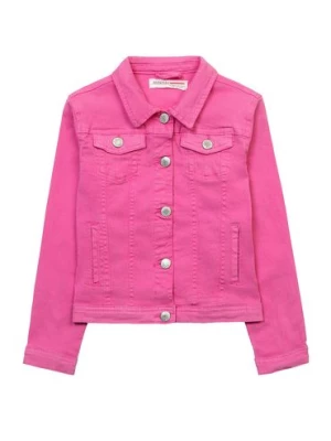 Różowa kurtka jeansowa dla niemowlaka Minoti
