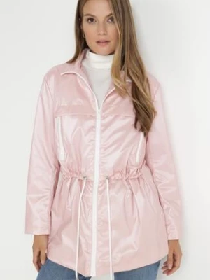 Różowa Kurtka Layna ann gissy