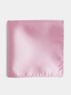 Różowa poszetka gładka 00037A45GSA Giacomo Conti