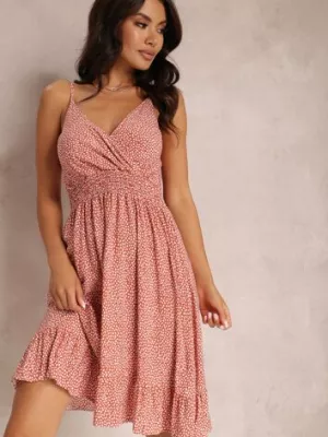 Różowa Sukienka Abellu rosa