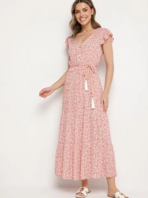 Różowa Sukienka Cadulenn rosa