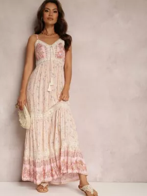 Różowa Sukienka Fjorrit rosa