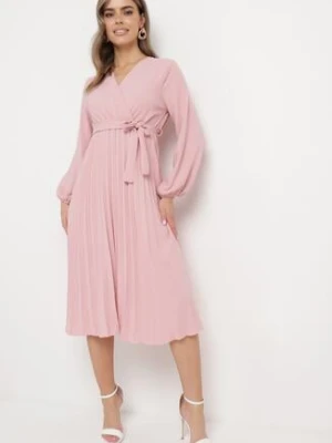 Różowa Sukienka Mesyre j studio