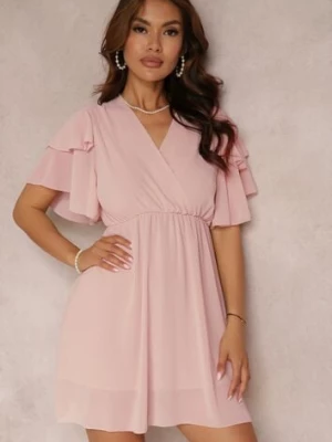 Różowa Sukienka Nemele lily rose