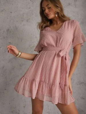 Różowa Sukienka Theaniphis vices