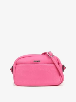 Różowa Torebka Typu Listonoszka o Prostokątnym Kształcie Lirona francis