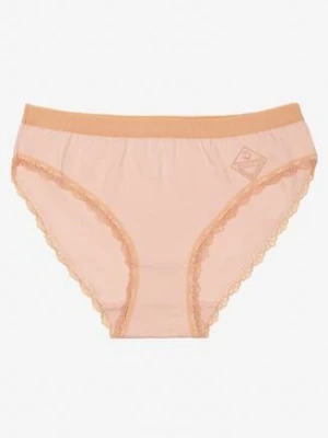 Różowe Bawełniane Majtki Figi Pillima love magnolia