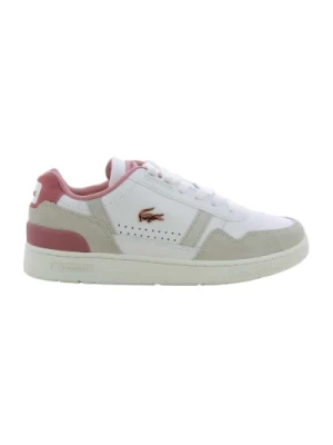 Różowe buty damskie T-Clip F Z24 Lacoste