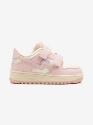 Różowe Buty Sportowe Sneakersy na Rzep Televira gelteo