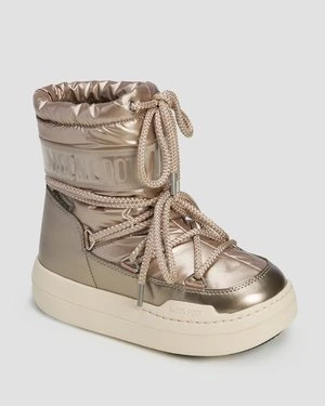 Różowe buty zimowe dziecięce Moon Boot Jr Park Boot
