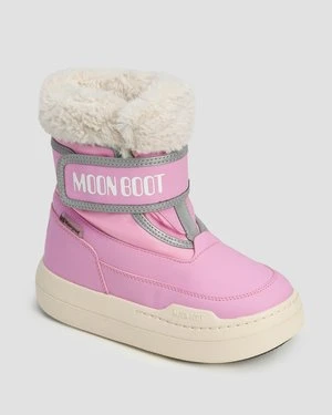 Różowe buty zimowe dziecięce Moon Boot Jr Park Strap