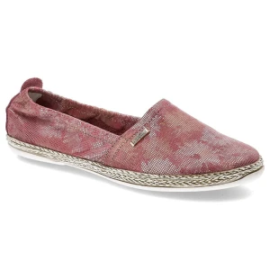 Różowe Espadryle Lemar Damskie Wygodne Lekkie Buty