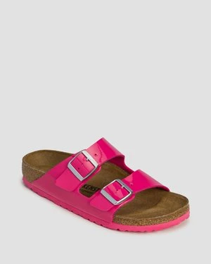 Różowe Klapki Damskie Birkenstock Arizona Bf Narrow