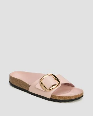 Różowe Klapki Damskie Birkenstock Madrid Bb Lena Hs Narrow