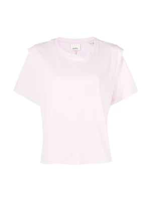 Różowe koszulki i pola Isabel Marant