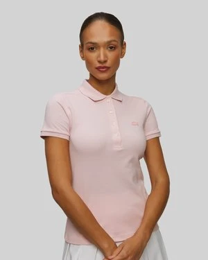 Różowe polo damskie Lacoste