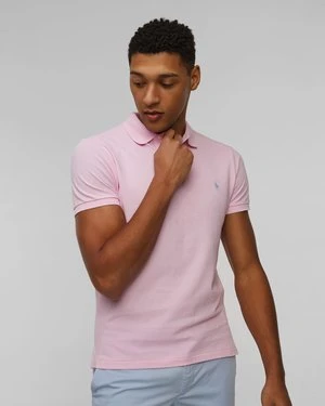Różowe polo męskie Polo Ralph Lauren