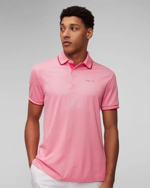 Różowe polo męskie Ralph Lauren RLX Golf RLX Ralph Lauren