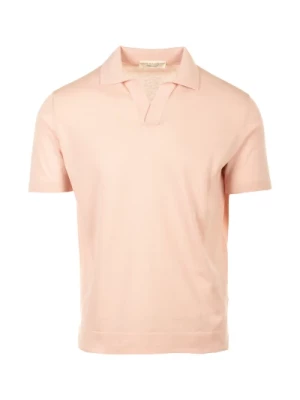 Różowe Polo Skipper T-shirty i Pola Filippo De Laurentiis