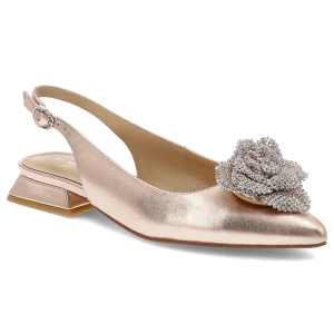 Różowe Sandały Alma En Pena Eleganckie Obuwie Damskie