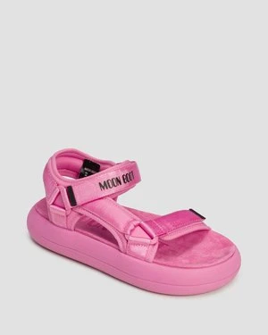 Różowe Sandały Damskie Moon Boot Super Sandal