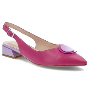 Zdjęcie produktu Różowe Sandały S.Barski Eleganckie Obuwie Damskie