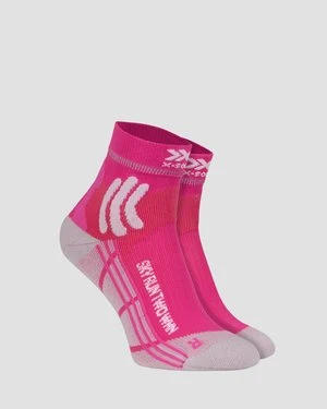 Różowe skarpety biegowe damskie X-Socks Sky Run Two 4.0