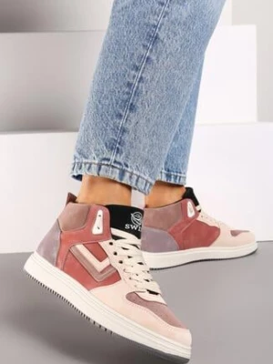 Różowe Sneakersy Alcothee