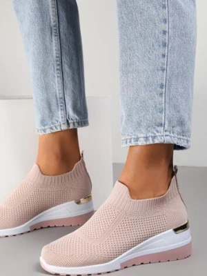 Różowe Buty Sportowe Mellasia