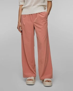 Różowe spodnie damskie Varley Kayson Wide Leg 29.5