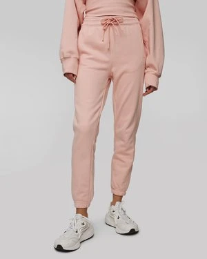 Różowe spodnie dresowe damskie Adidas by Stella McCartney