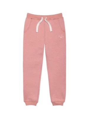Różowe spodnie dresowe dla dziewczynki Minoti