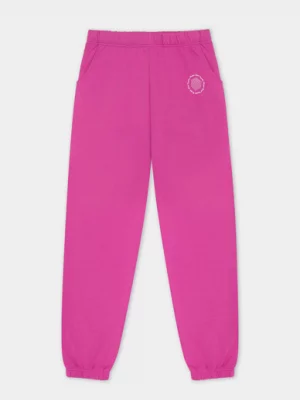 Różowe spodnie dresowe oversize C22SF-WD-002-R-0 Pako Lorente