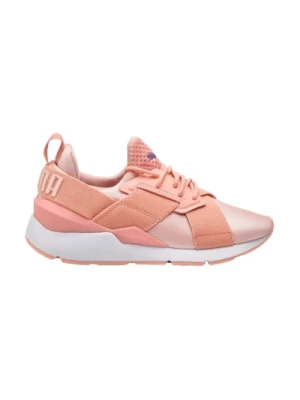 Różowe sportowe buty damskie Puma
